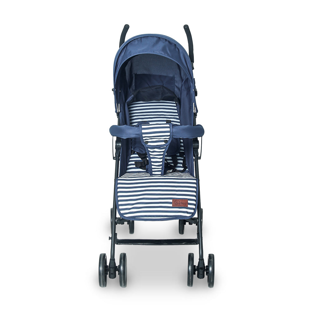 Baby Buggy Navy Blue Stripped Compact & Comfortable