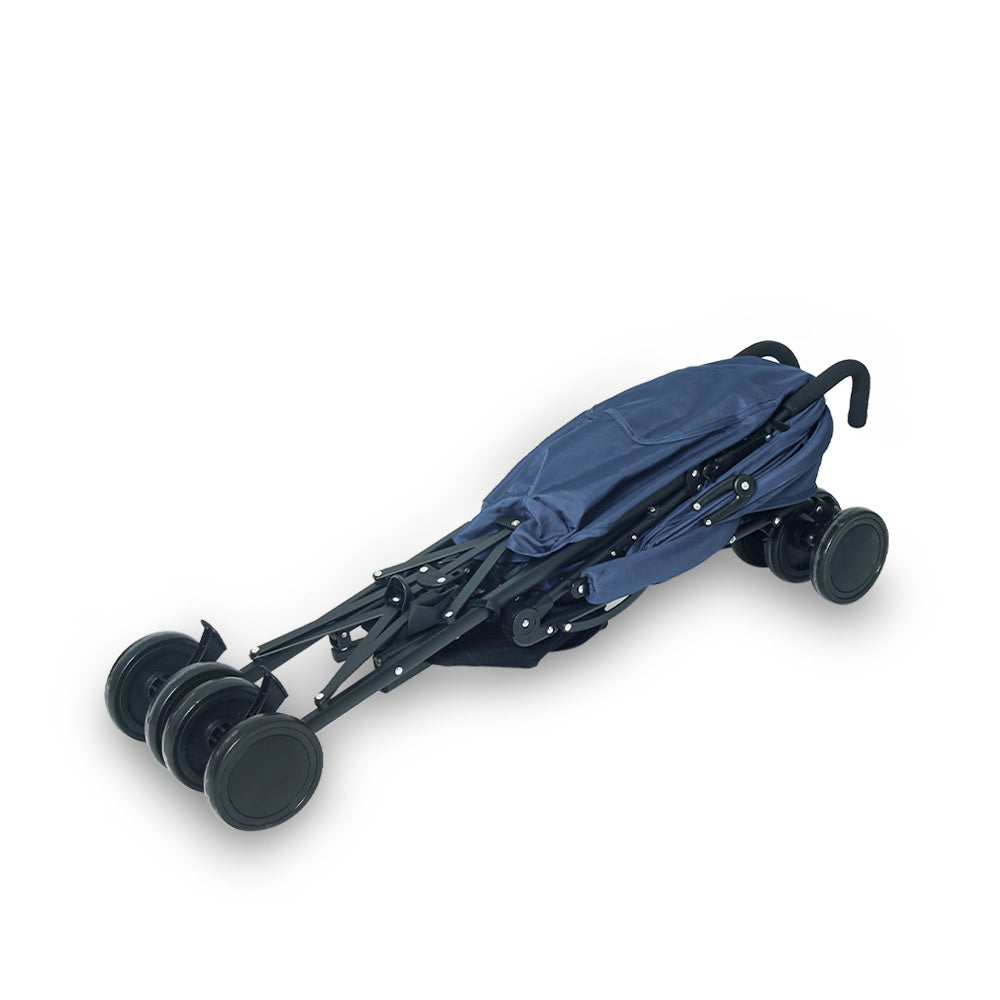 Baby Buggy Navy Blue Stripped Compact & Comfortable