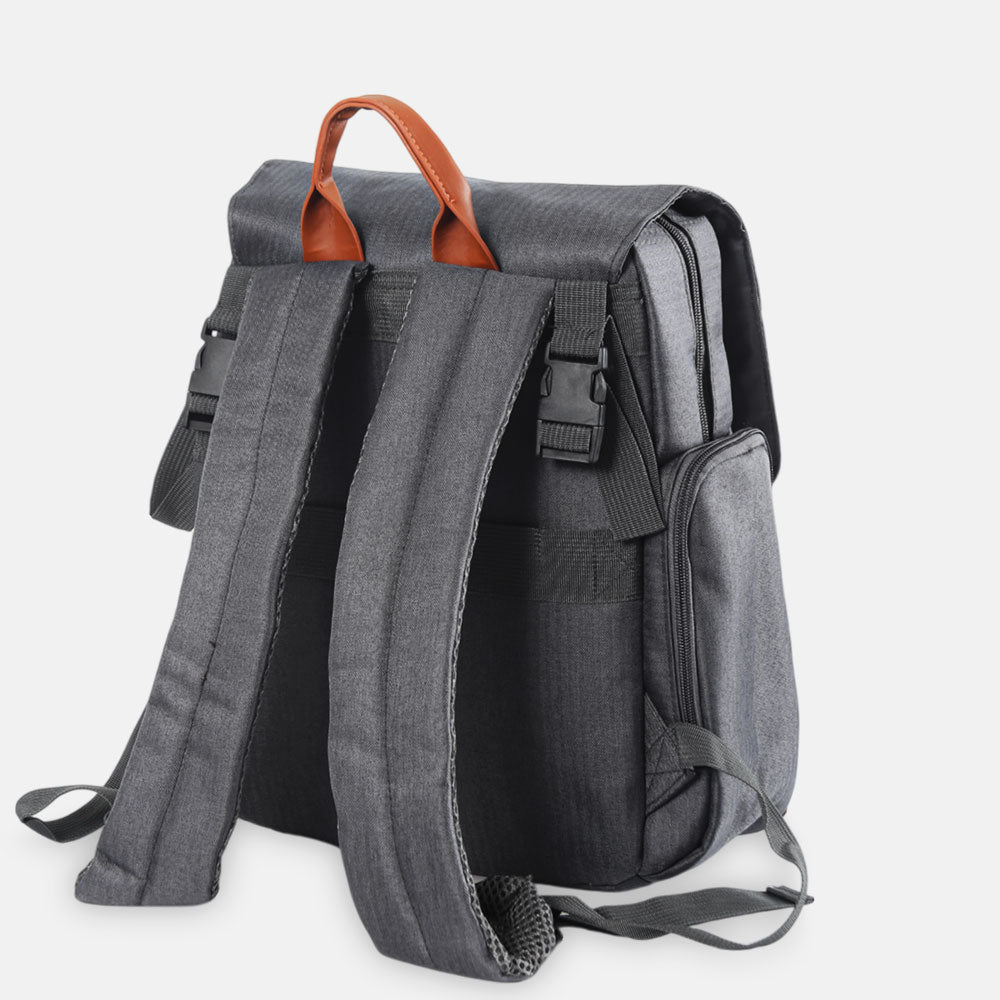 Tinnies Diaper Bags Grey— Smart, Spacious & Designed for Modern Moms