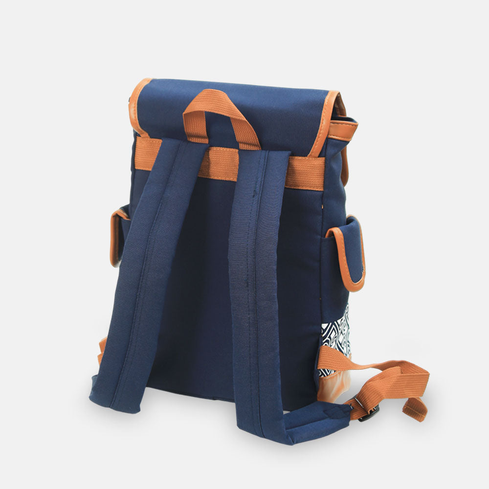 TINNIES DIAPER BACKPACK – NAVY BLUE HANDS-FREE COMFORT FOR MODERN MOMS