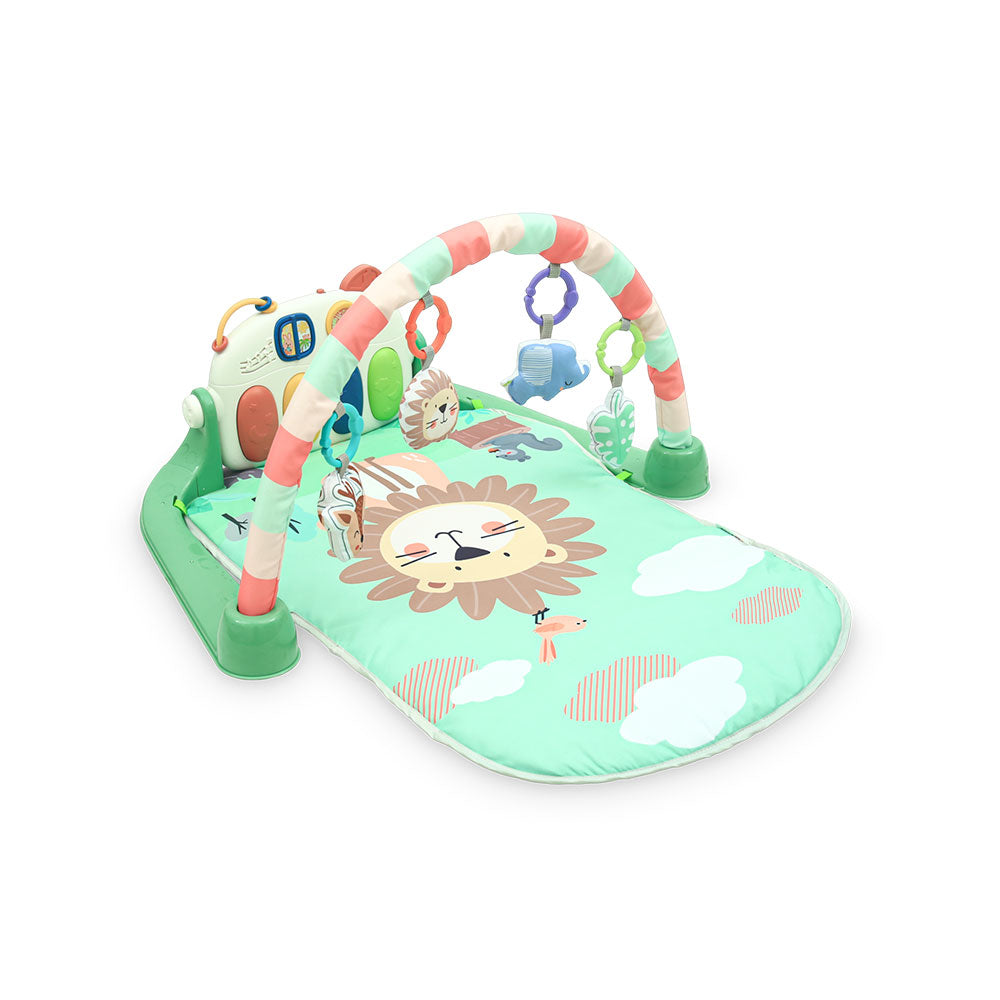 Tinnies Baby Piano Play Gym & Activity Mat Green (0–36 Months)