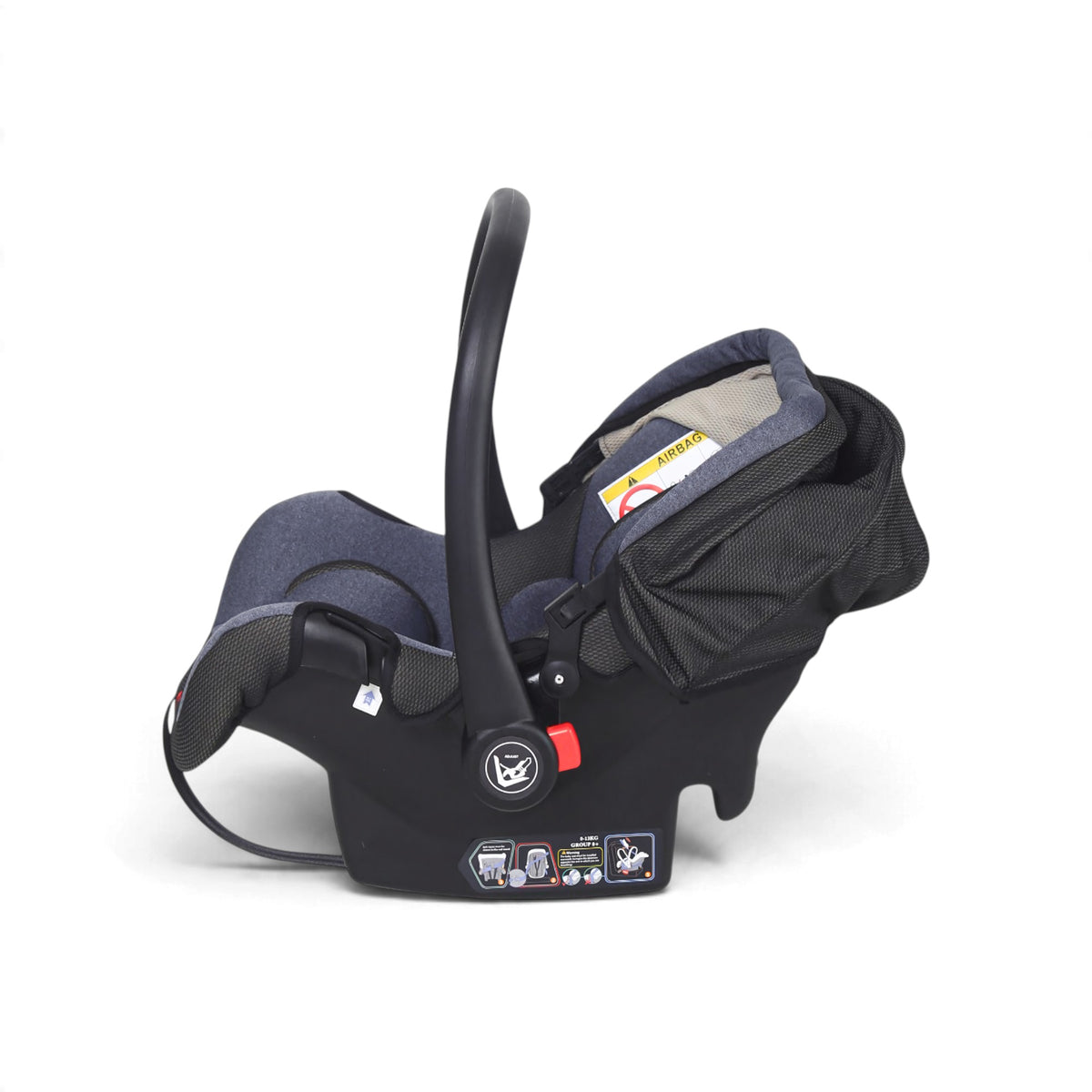 COMFORTABLE & SECURE 2-IN-1 BABY CARRIER CAR SEAT - BLUE