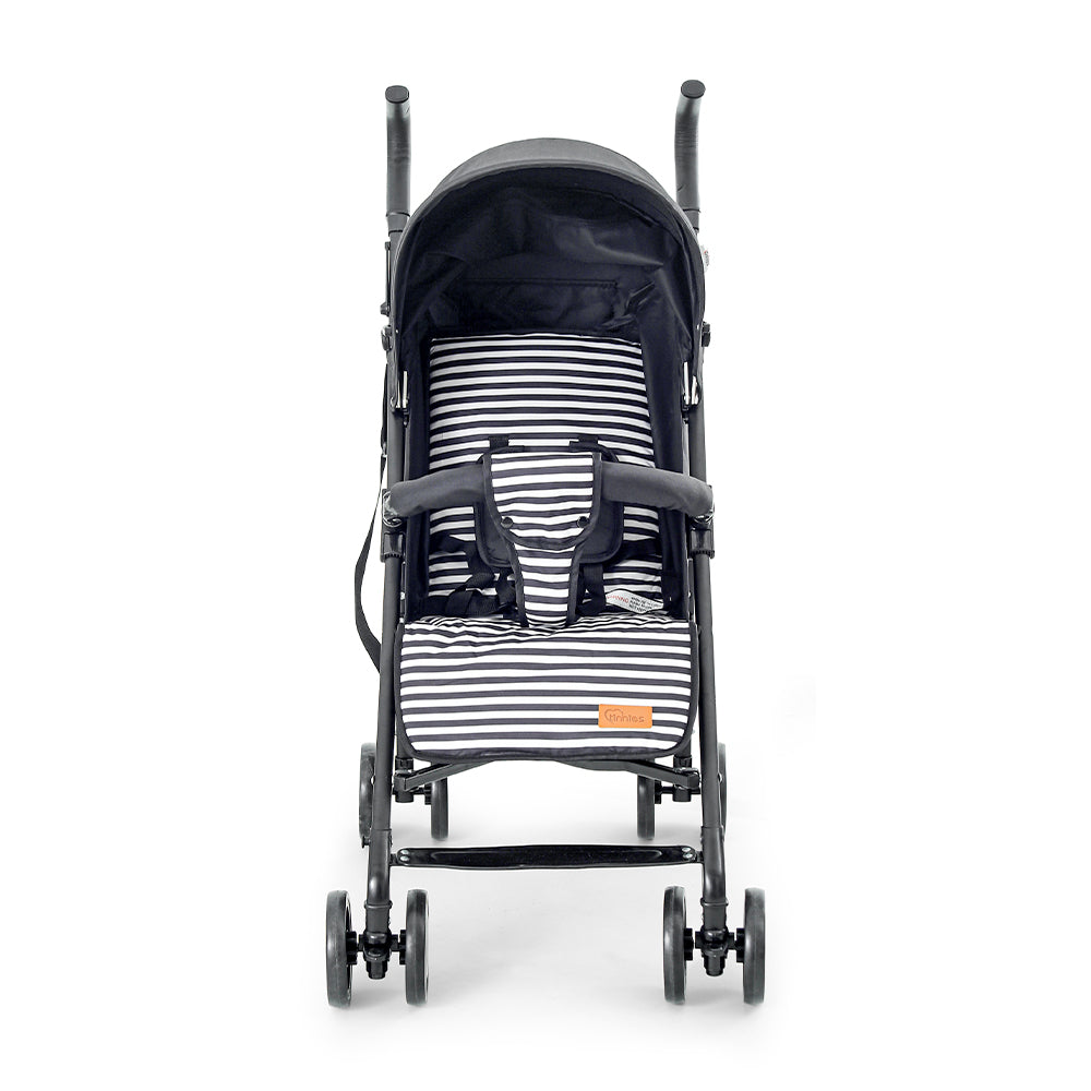 Tinnies Baby Buggy - Black Stripped
