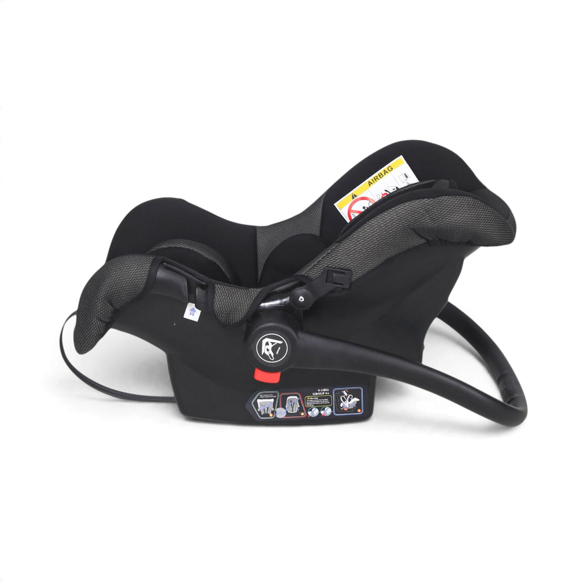 TINNIES BABY CARRIER & CAR SEAT BLACK