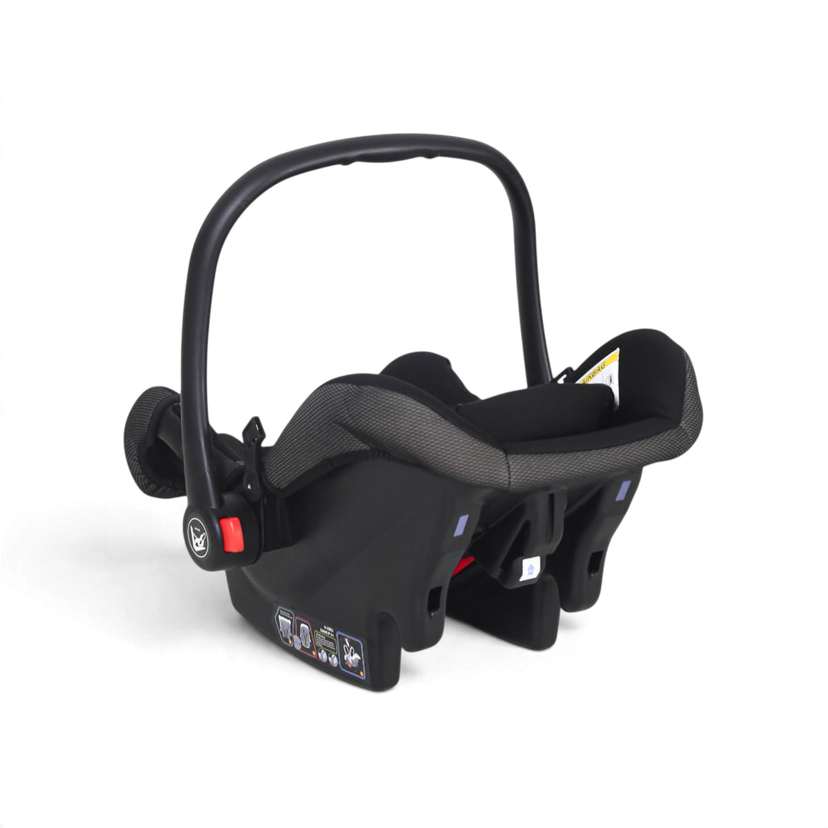 TINNIES BABY CARRIER & CAR SEAT BLACK