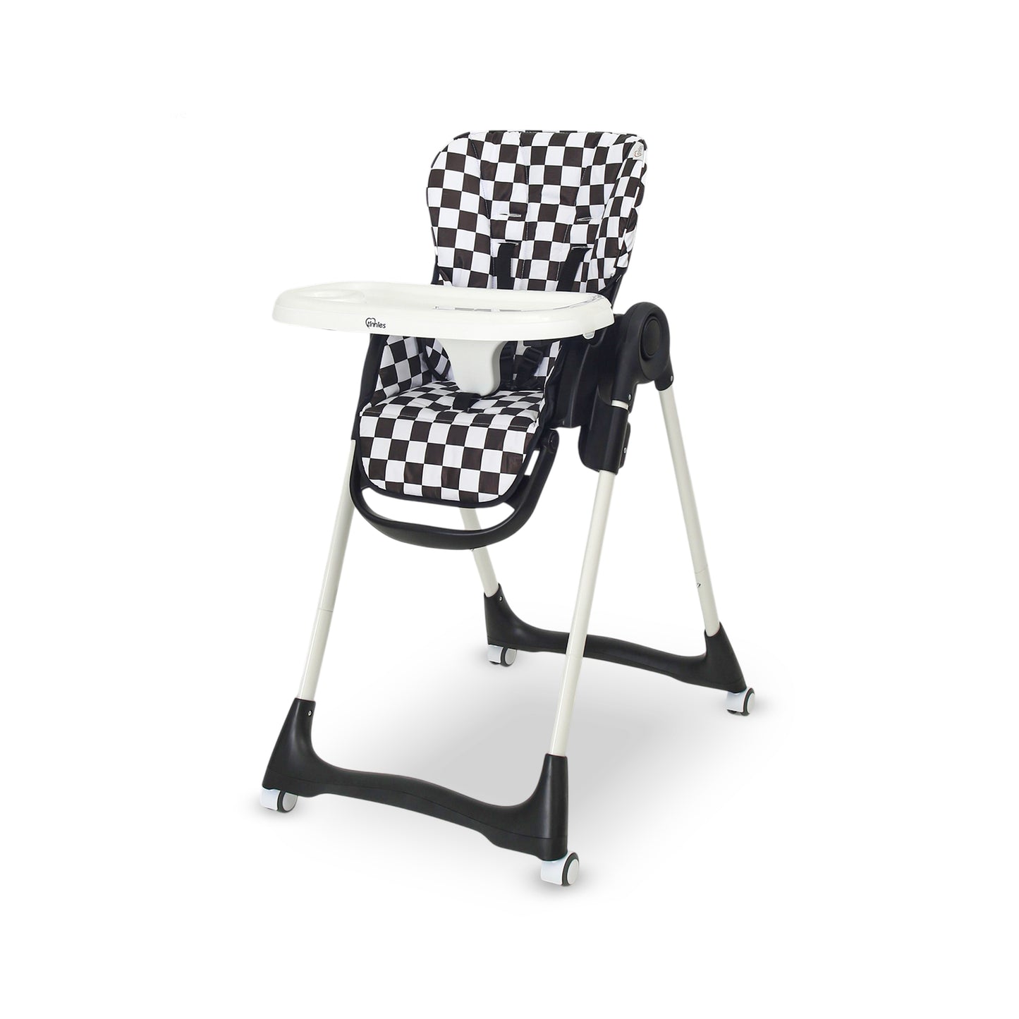 TINNIES BABY HIGH CHAIR CHECKERED PATTERN