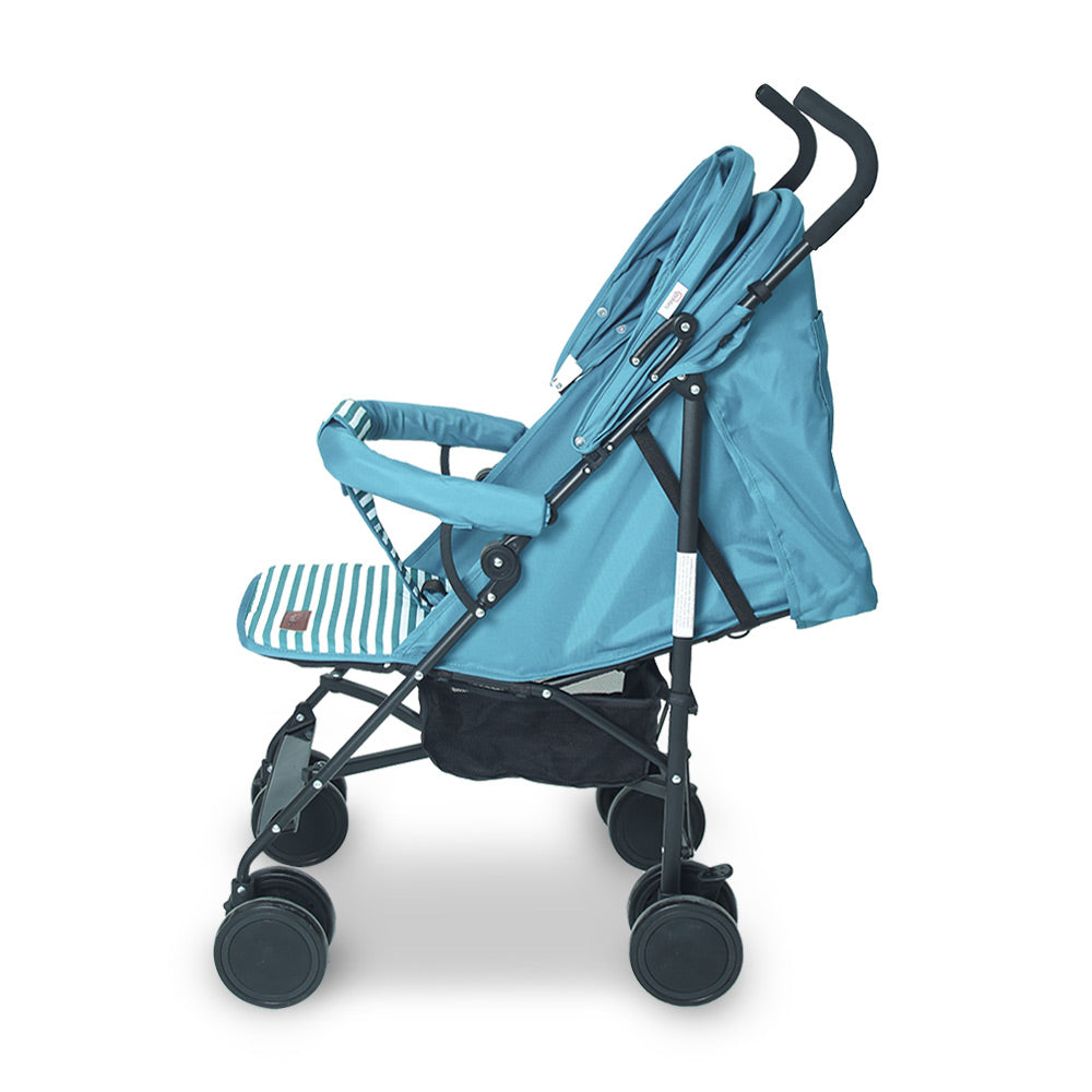 Baby Buggy - Green Stripped