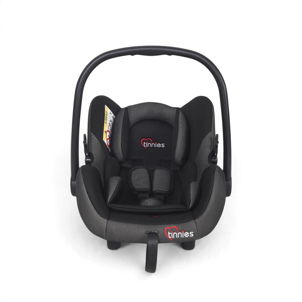 TINNIES BABY CARRIER & CAR SEAT BLACK