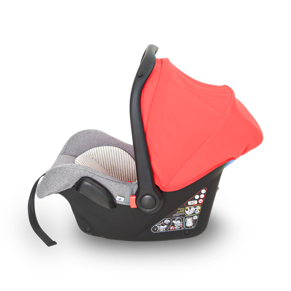 Baby Carry Cot / Car Seat - Red