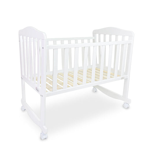 Wooden Crib White