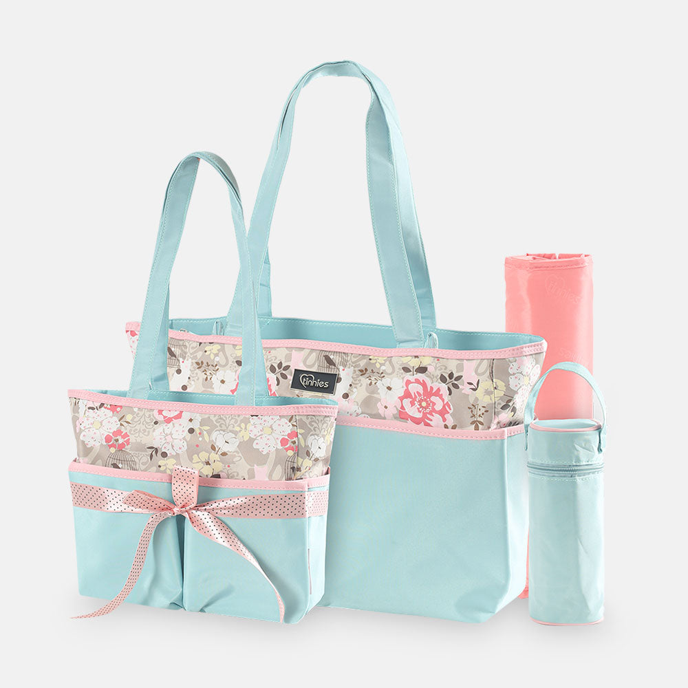 Baby Diaper Bag - Set Floral