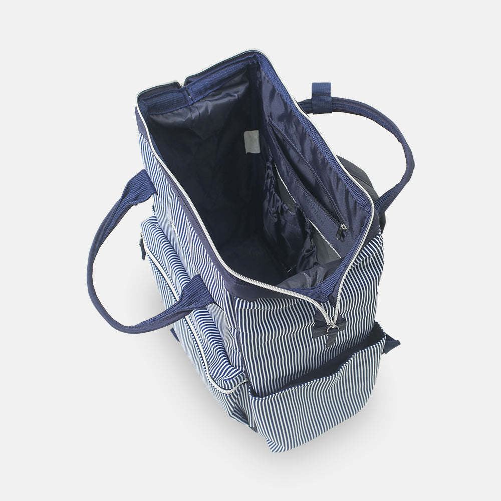 Baby Diaper Bag Pack Blue Stripes