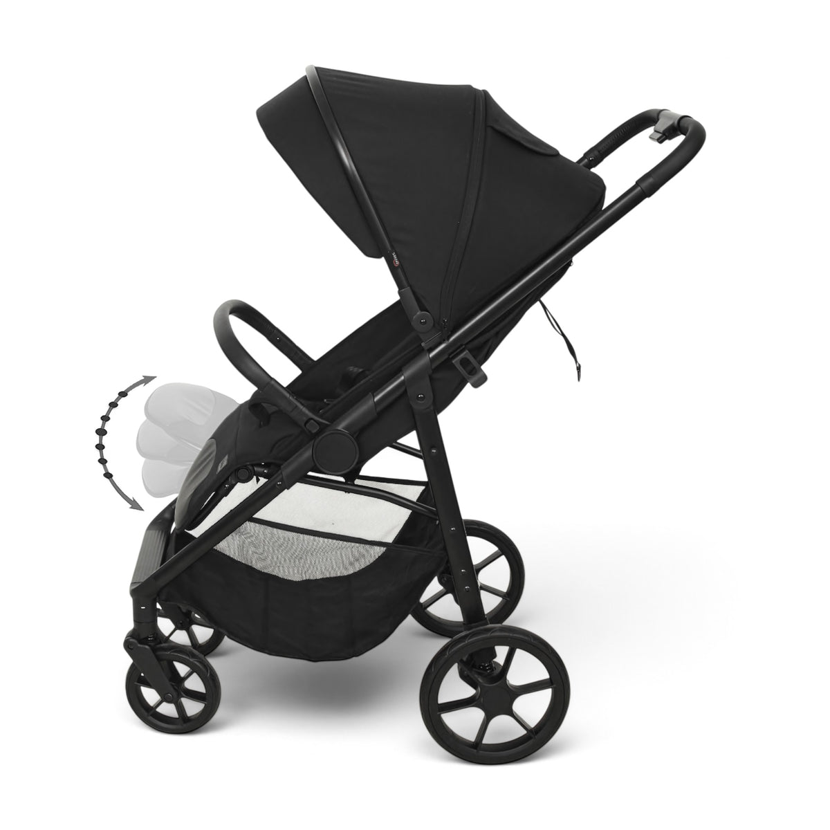 TINNIES BABY STROLLER BLACK