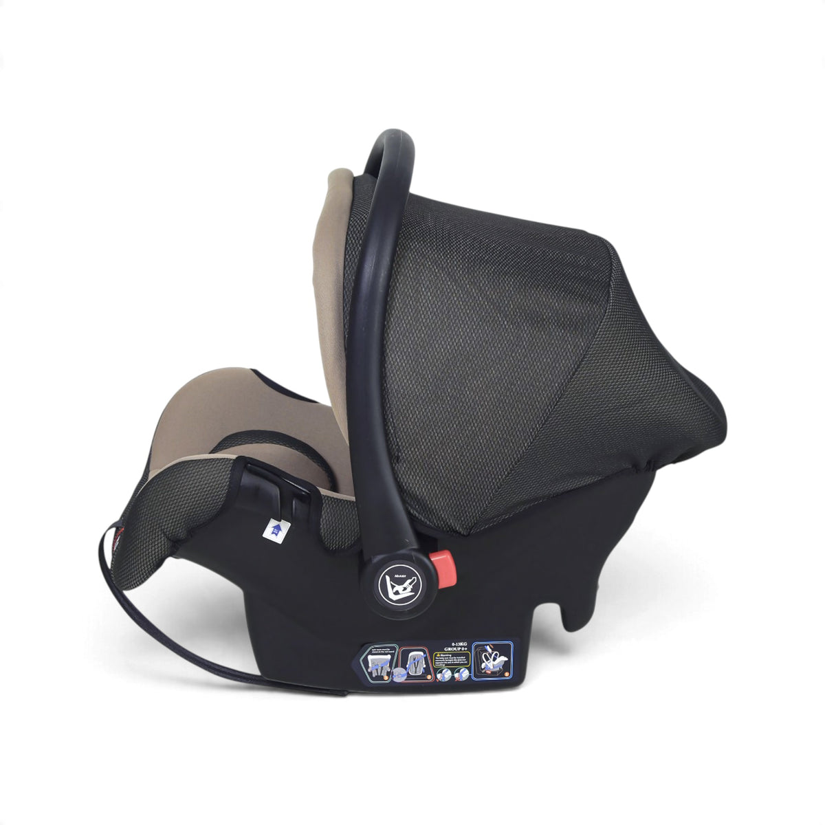 TINNIES BABY CARRIER & CAR SEAT BEIGE