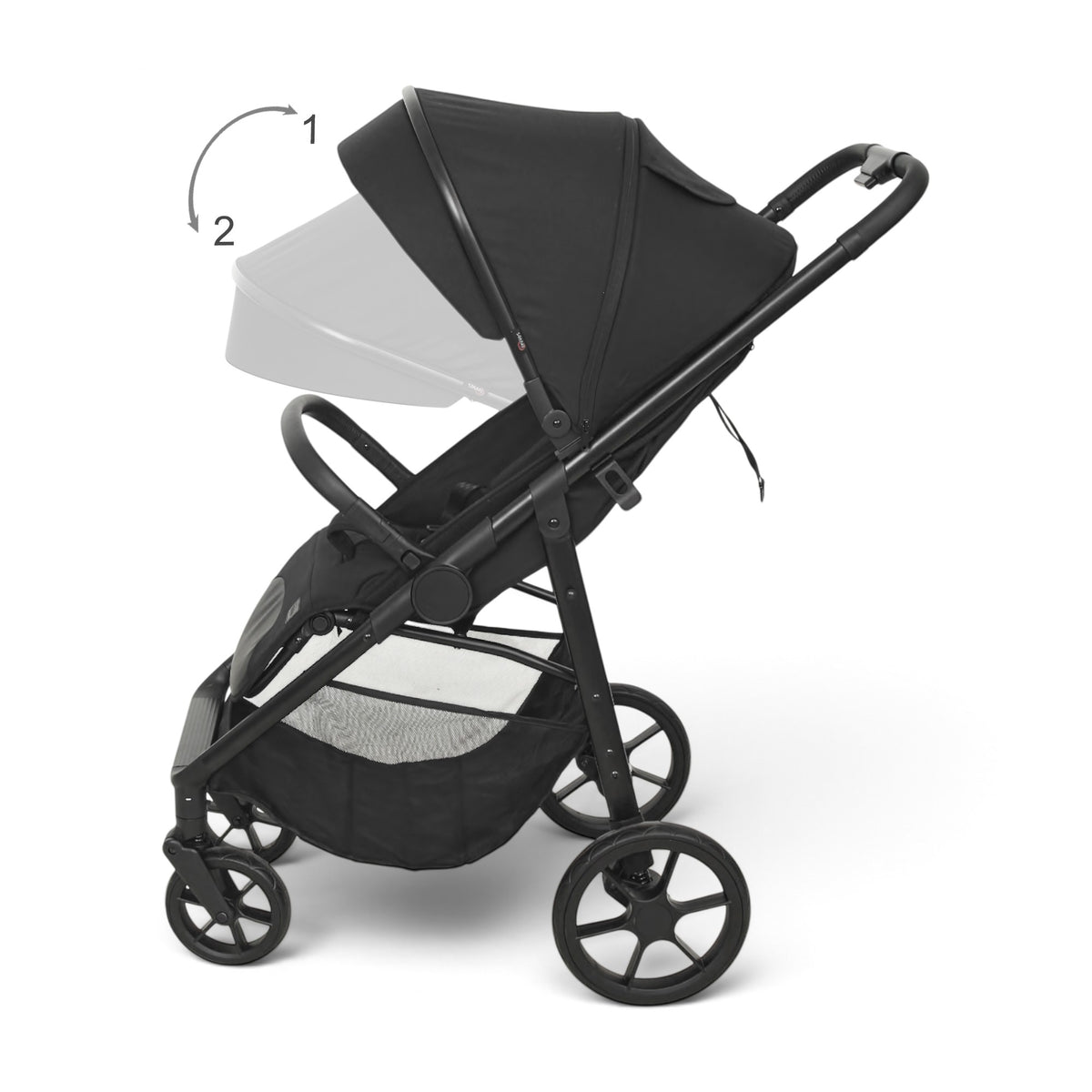 TINNIES BABY STROLLER BLACK