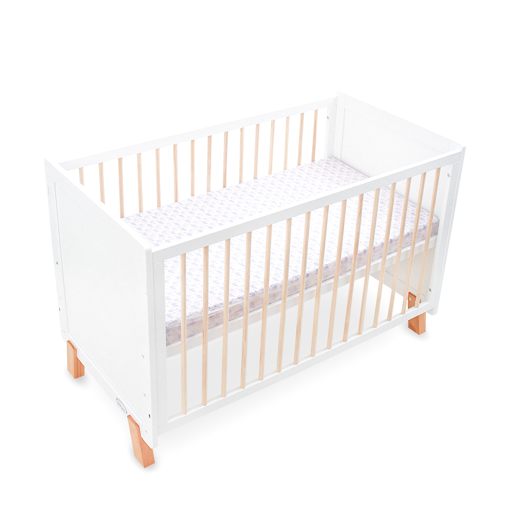 Wooden Cot White– Tinnies