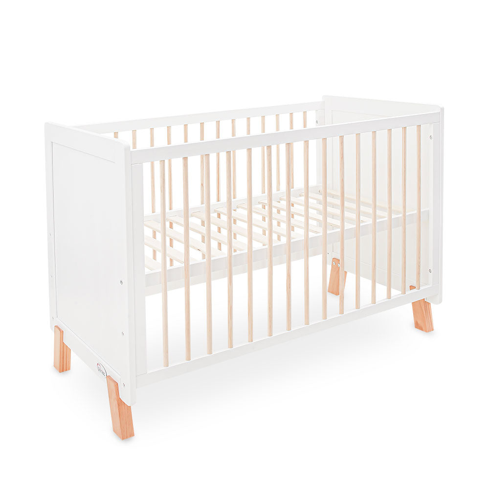 Wooden Cot - White