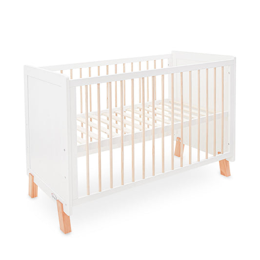 Wooden Cot - White