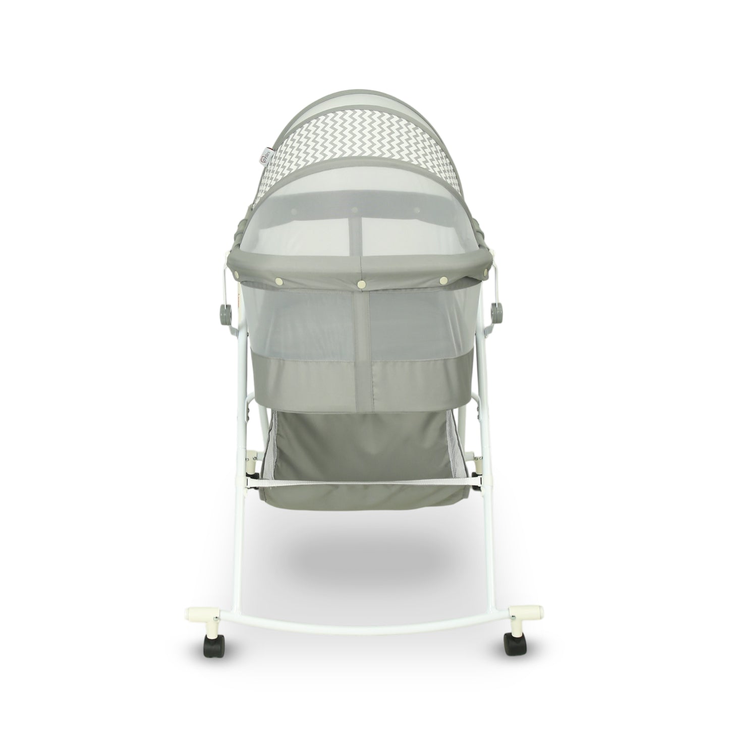 TINNIES PORTABLE BABY CRADLE GREY