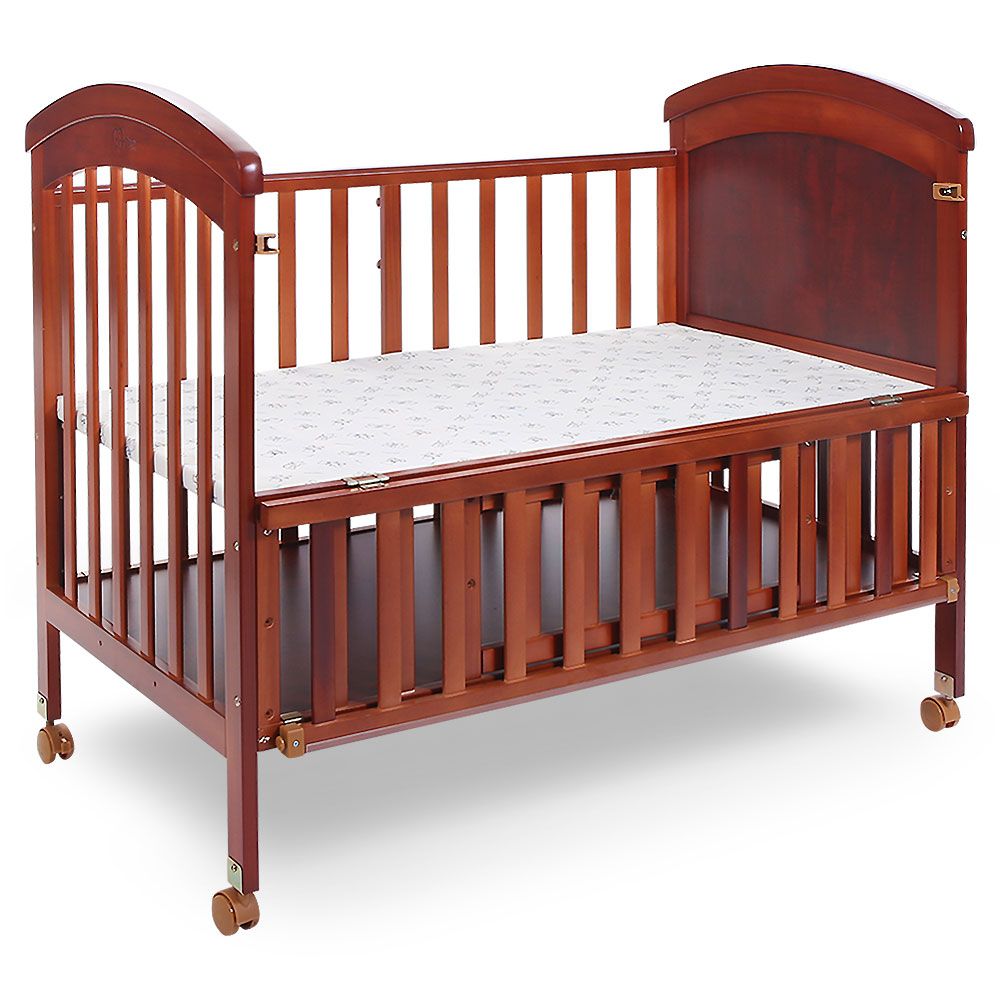 Wooden Cot - Brown