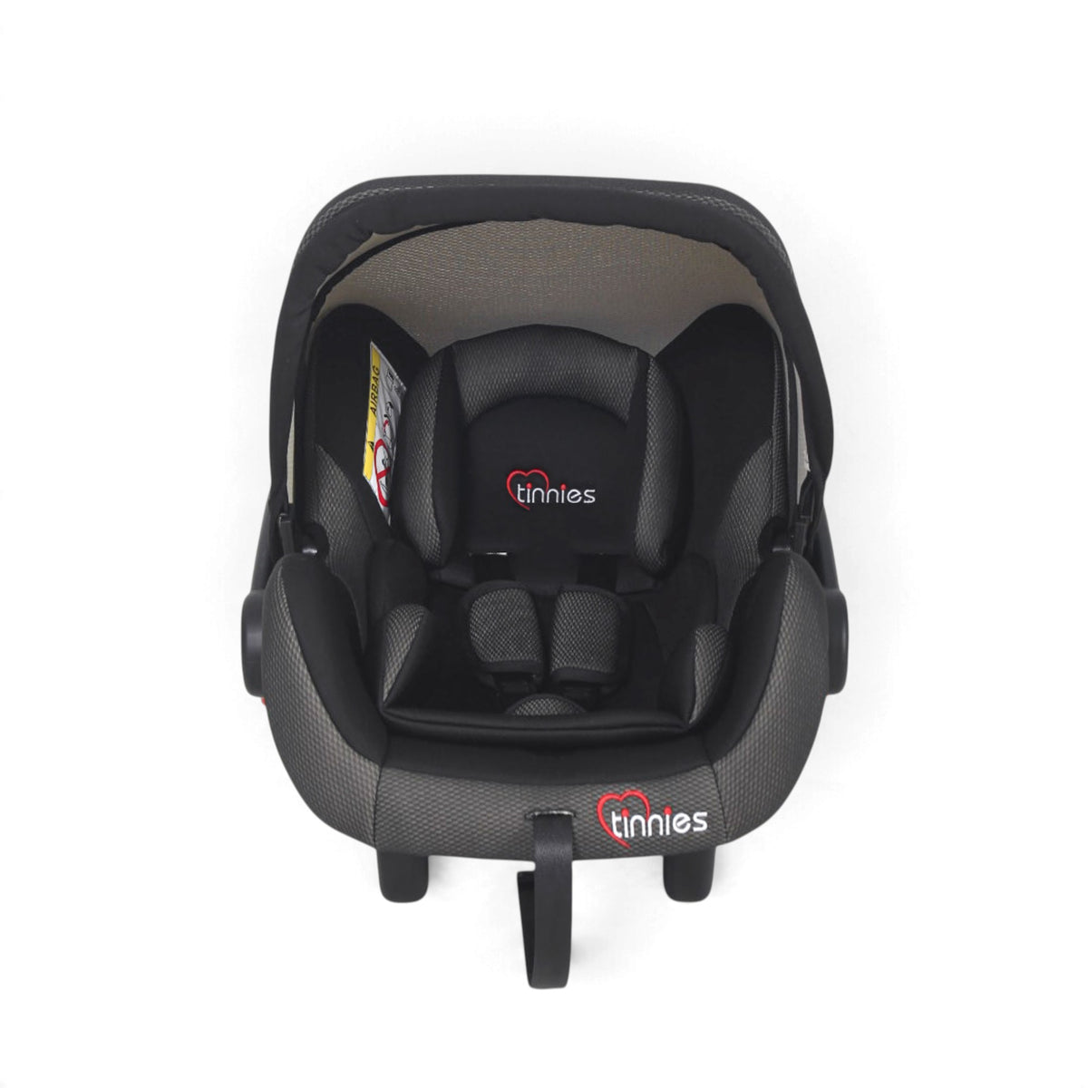 TINNIES BABY CARRIER & CAR SEAT BLACK
