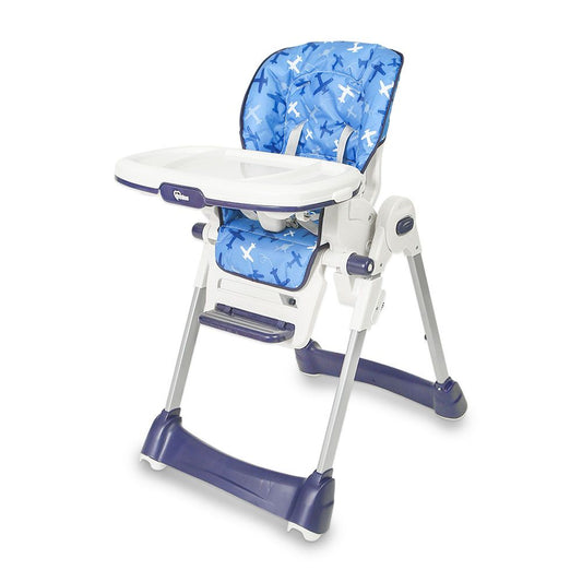 Baby High Chair Aeroplane - Blue