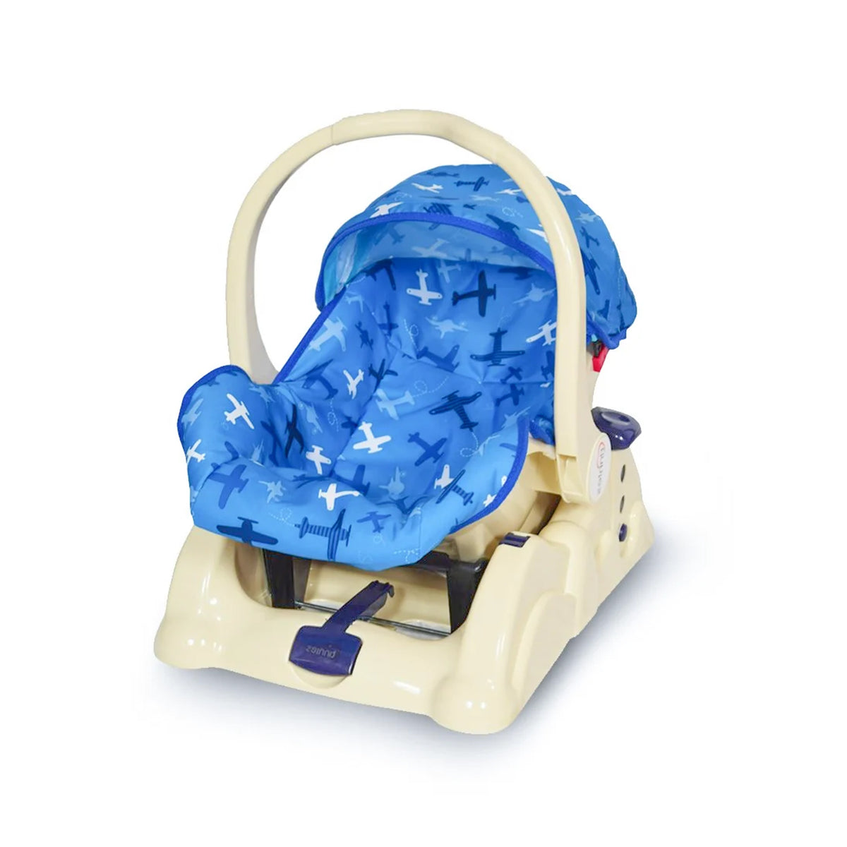 CARRY COT W/ROCKING-BLUE