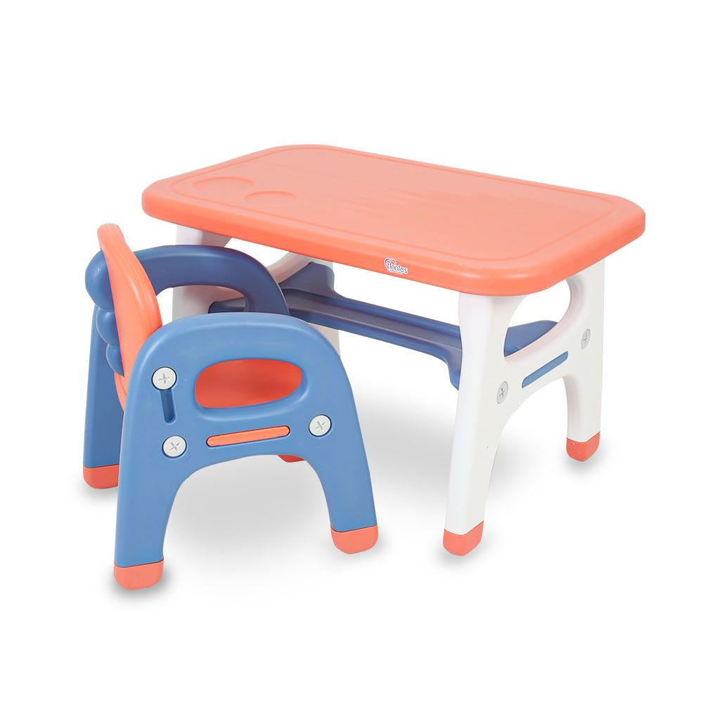 Children Table Set Blue/Orange