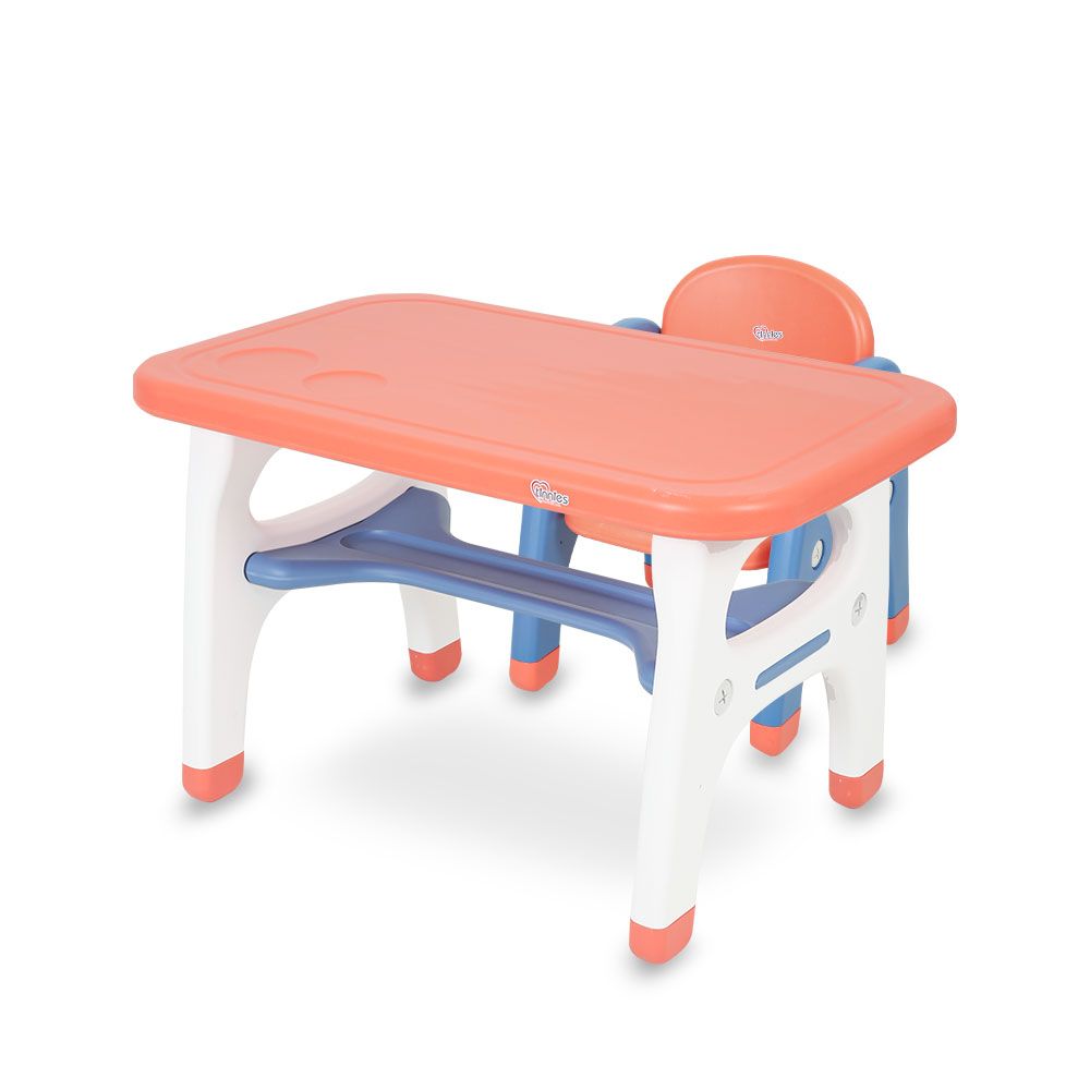 Children Table Set Blue/Orange