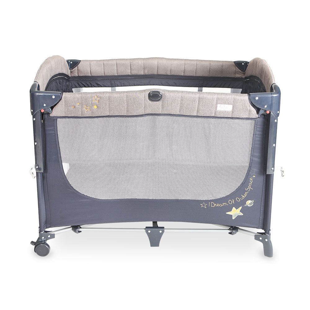 Drop Side Play Pen - Blue