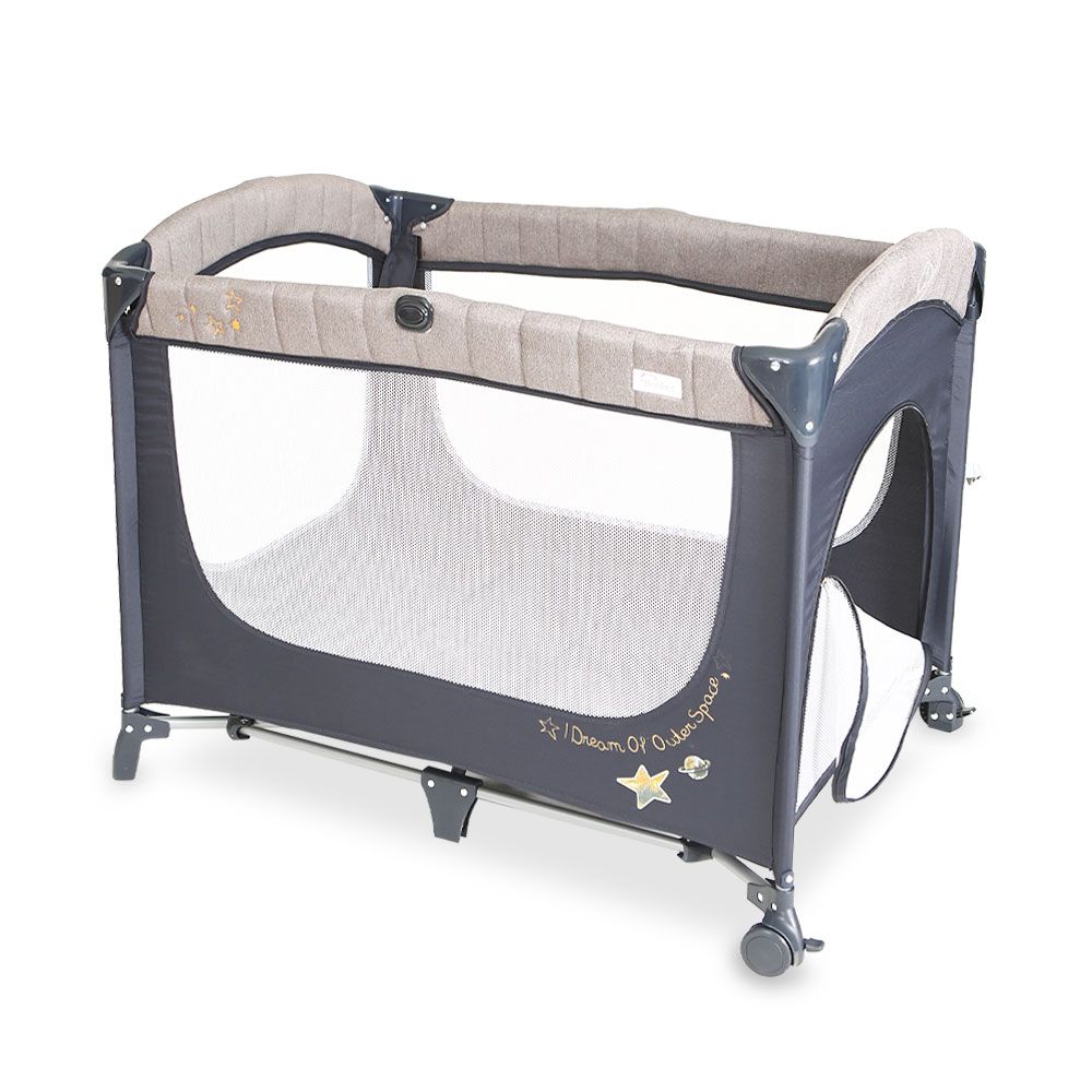 Drop Side Play Pen - Blue