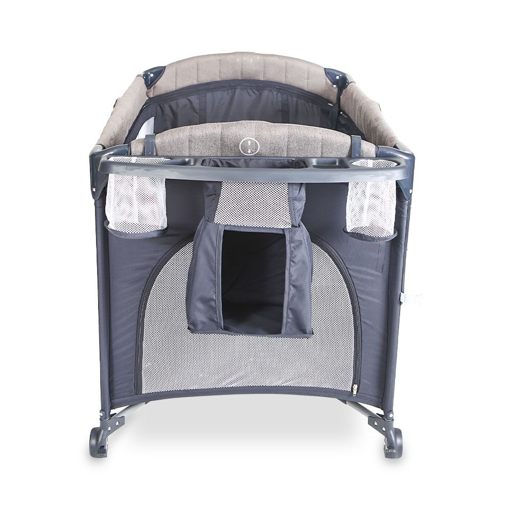 Drop Side Play Pen - Blue