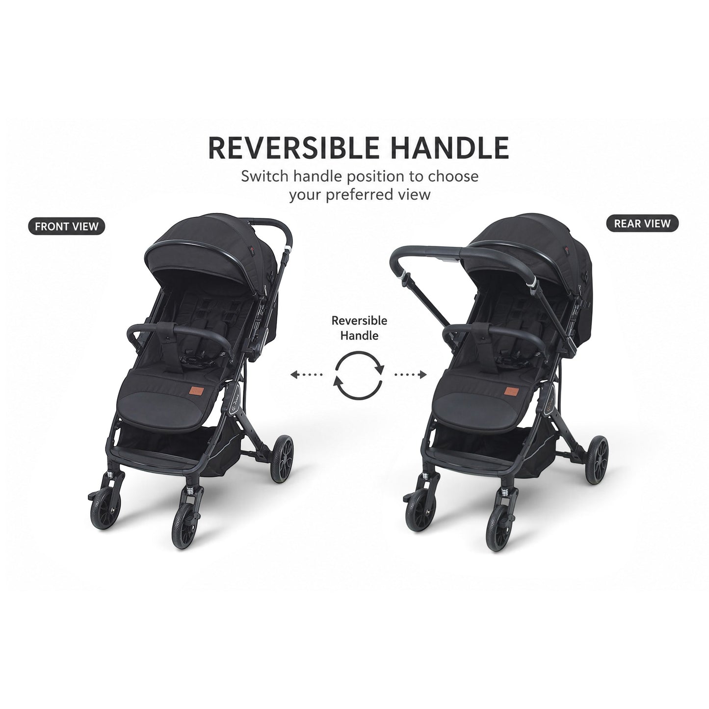 TINNIES TRAVEL STROLLER BLUE