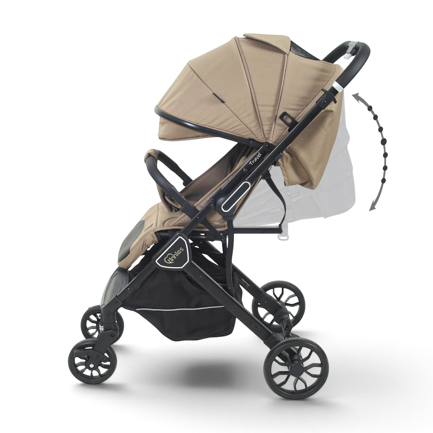 TINNIES TRAVEL STROLLER BEIGE